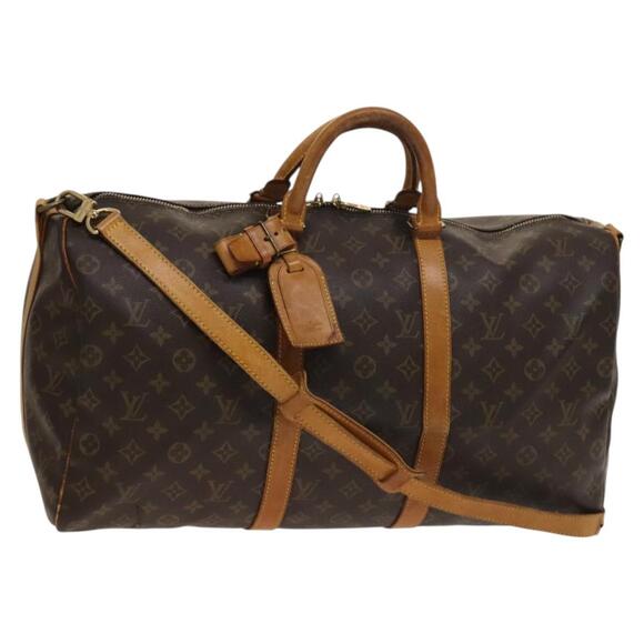 LOUIS VUITTON Monogram Keepall Bandouliere 50 Boston Bag M41416 - Picture 1 of 16